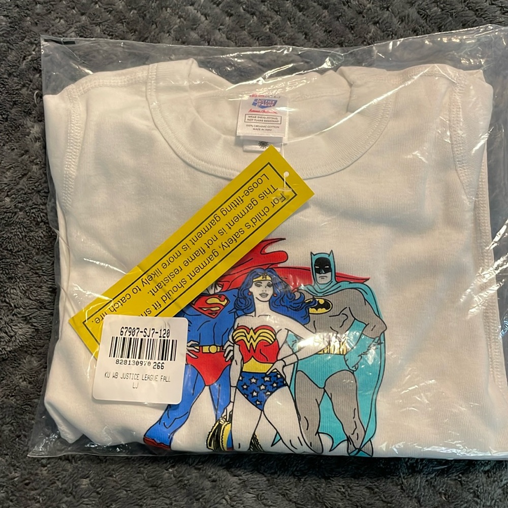Hanna Justice League long johns